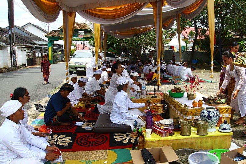 Ritual Tawur Kesanga di Pura Agung Sriwijaya - Bagian 2