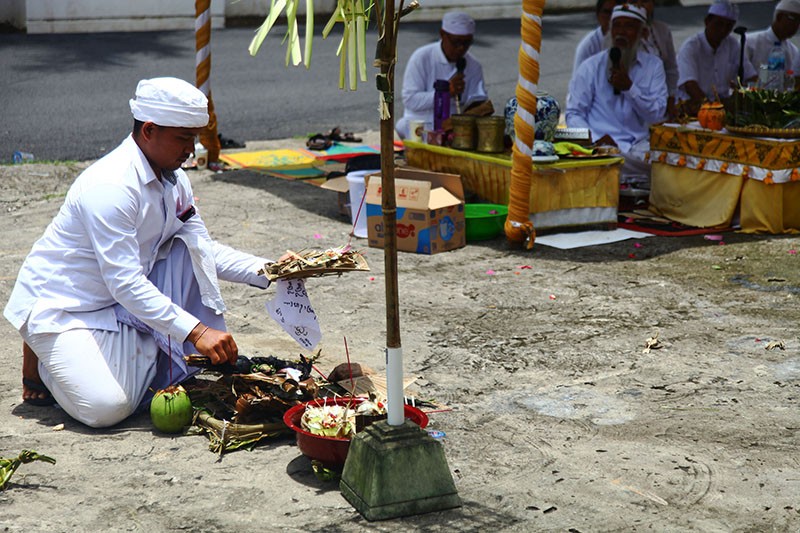 Ritual Tawur Kesanga di Pura Agung Sriwijaya - Bagian 4