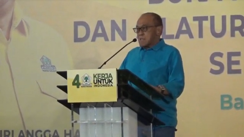 title Soal Jokowi dan Gibran Gabung Golkar, Aburizal: Untuk Ketum Mesti 5 Tahun Pernah Jadi Pengurus Soal Jokowi dan Gibran Gabung Golkar, Aburizal: Untuk Ketum Mesti 5 Tahun Pernah Jadi Pengurus