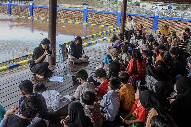 Antusiasme Anak Pesisir Jakarta Ikuti Kelas Jurnalis Cilik - Bagian 2