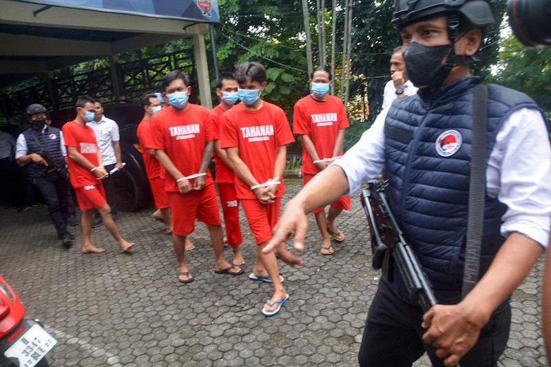 Ditresnarkoba Polda Jateng Musnahkan Puluhan Kilogram Sabu - Bagian 2