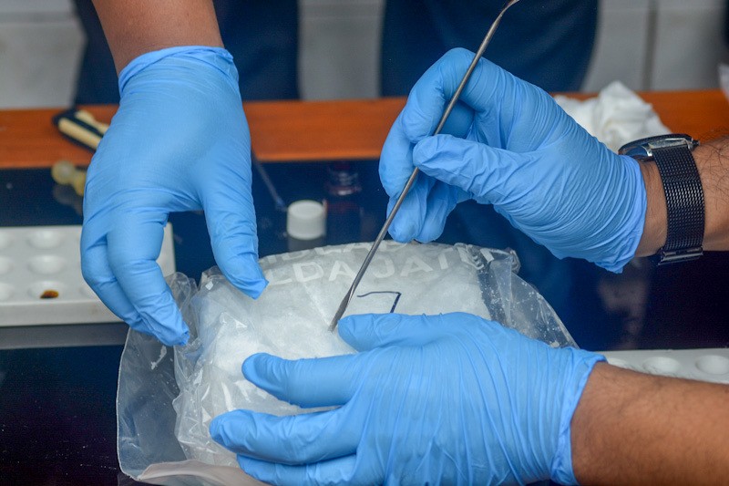 Ditresnarkoba Polda Jateng Musnahkan Puluhan Kilogram Sabu - Bagian 3