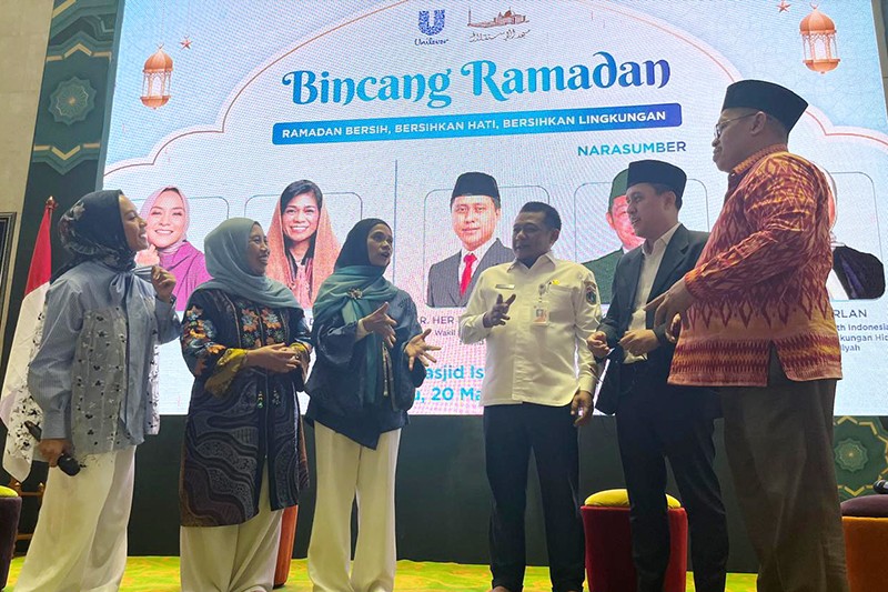 Masjid Istiqlal Gandeng Unilever Edukasi Masyarakat Memilah dan Mengolah Sampah - Bagian 3