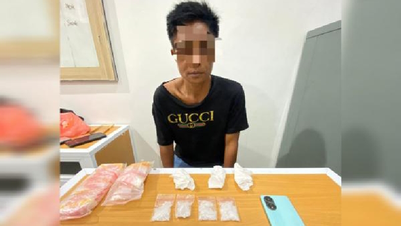 Bawa 84 Gram Sabu, Pria asal Sumsel Ditangkap di Bangka Selatan