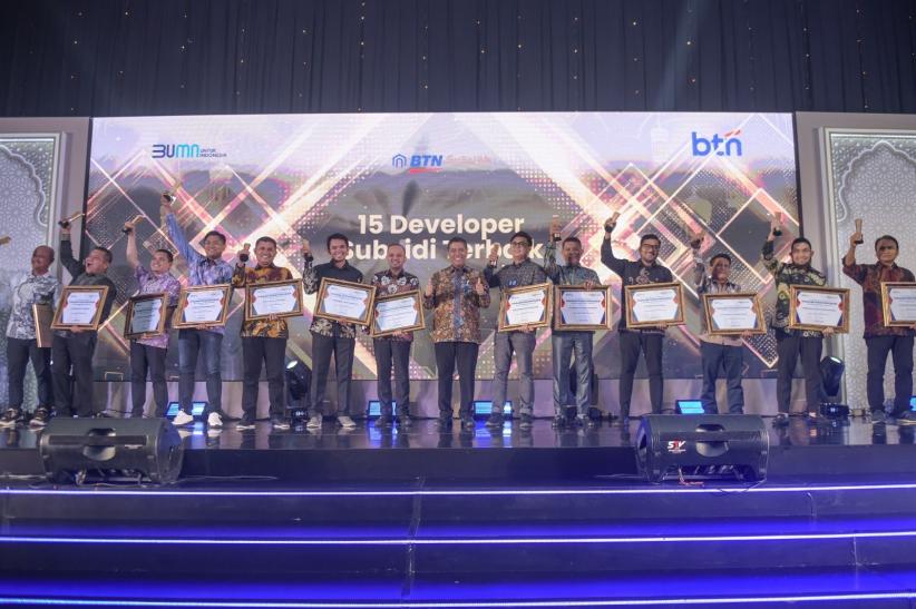 BTN Syariah Apresiasi 51 Developer Berkinerja Terbaik - Bagian 3