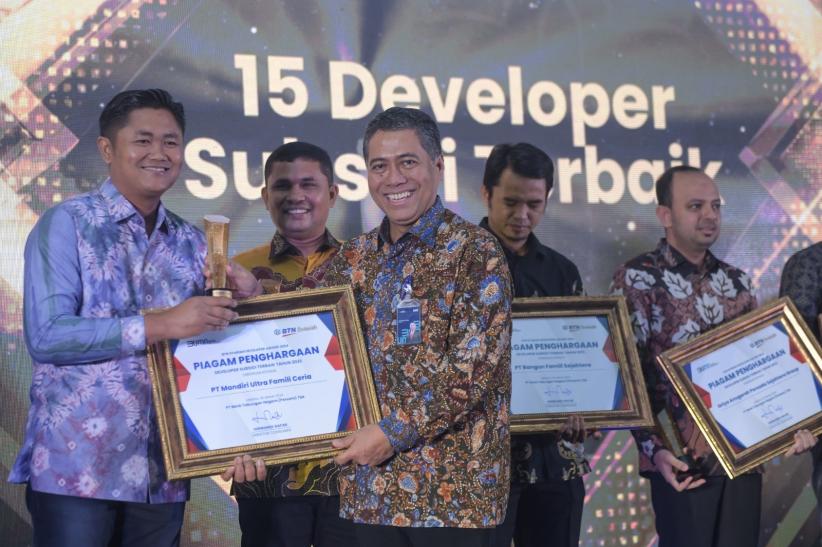 BTN Syariah Apresiasi 51 Developer Berkinerja Terbaik - Bagian 1