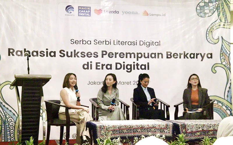 Melalui Serba Serbi Literasi Digital, Kominfo Terus Dorong Perempuan Indonesia Berkarya di Era Digital - Bagian 1