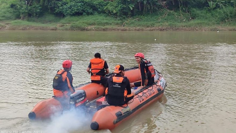 2 Bocah Hanyut saat Main Air di Sungai Cisimeut Lebak, Ditemukan Meninggal