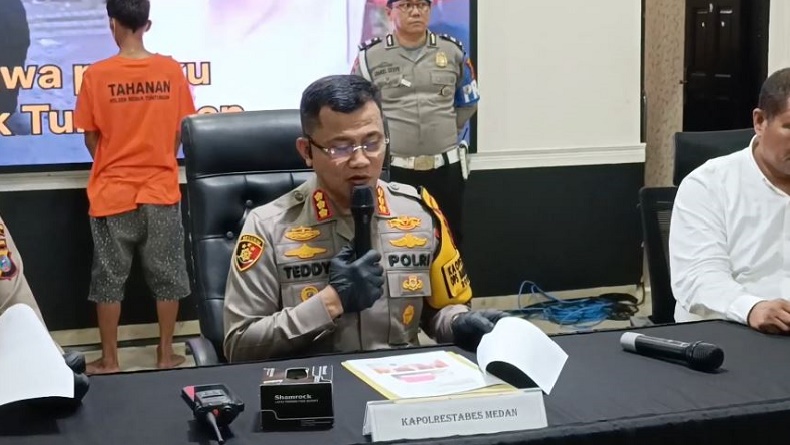 Suami Bunuh Pria Selingkuhan Istri di Medan, Motif Sakit Hati Dipicu Cemburu