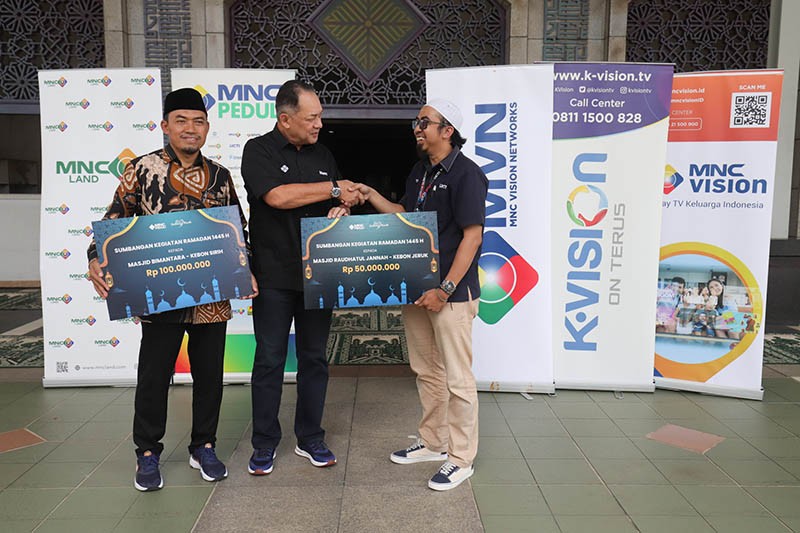 MNC Peduli Dukung Kegiatan Ramadan di Masjid Bimantara Kebon Sirih dan Masjid Raudhatul Jannah Kebon Jeruk - Bagian 3