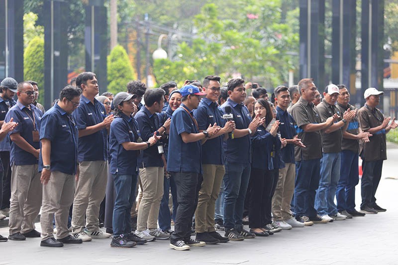 Pelepasan Tim Liputan Mudik Lebaran 2024 iNews Media Group - Bagian 5
