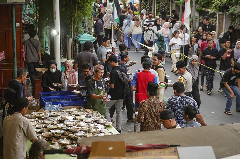 Kampung Ramadhan Jogokariyan Siapkan 3.500 Makanan hingga Potong Rambut Gratis - Bagian 4