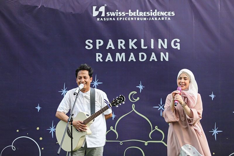 Okezone Berbagi Ajak Anak Panti Asuhan Buka Puasa di Swiss-Belresidences Epicentrum - Bagian 6