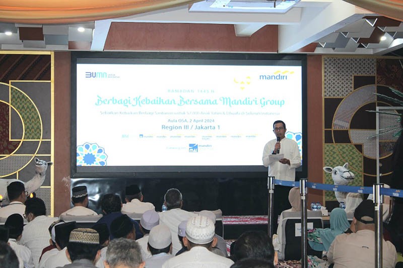 Tebar Berkah Ramadan 1445 H, Bank Mandiri Santuni Yatim dan Duafa di Wilayah Jakarta hingga Banten - Bagian 3