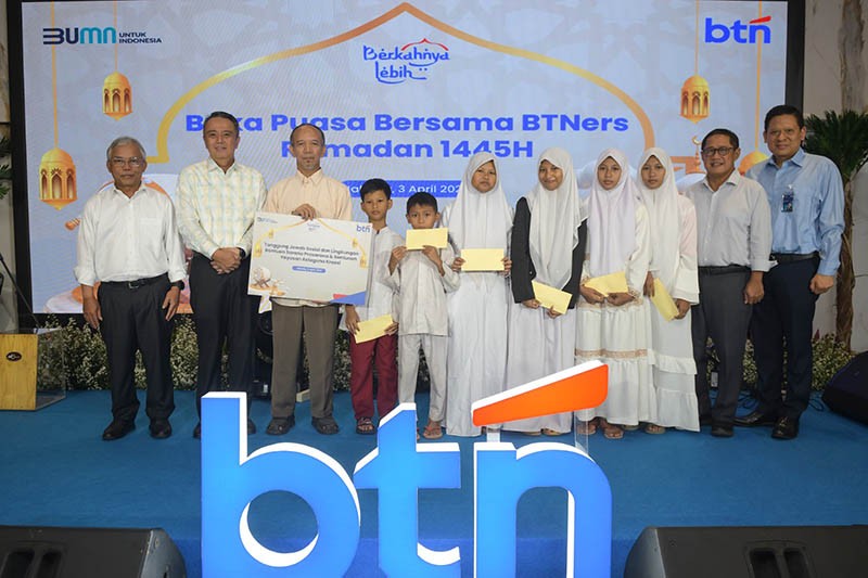 Berbagi Kebahagiaan di Bulan Ramadan, BTN Bantu Panti Asuhan - Bagian 1