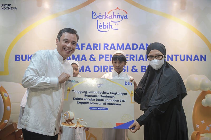 Safari Ramadan, BTN Kembali Berikan Santunan kepada Anak Yatim - Bagian 2