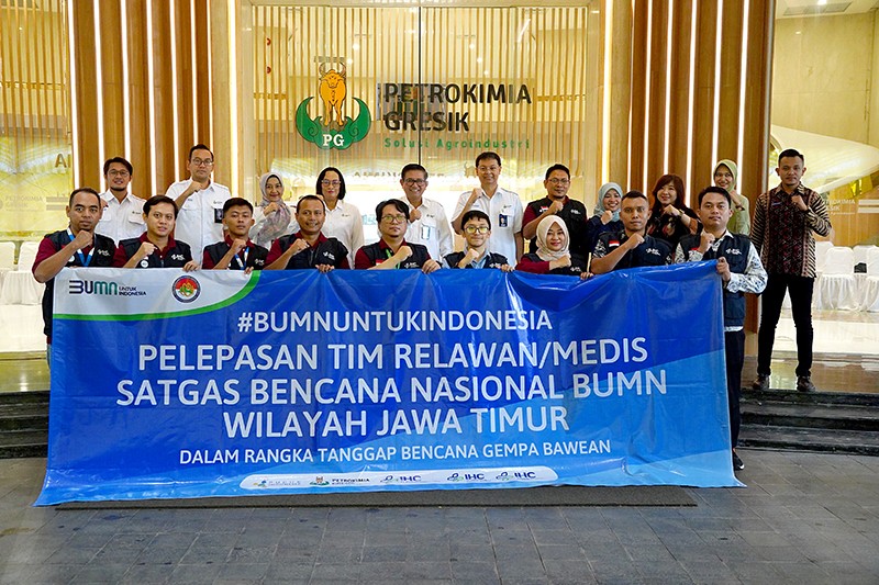 Satgas Bencana Nasional BUMN Wilayah Jatim Kirim 41 Relawan ke Pulau Bawean - Bagian 3