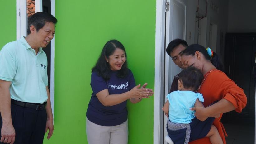 Herbalife Serahkan Rumah bagi Keluarga Berpenghasilan Rendah - Bagian 1