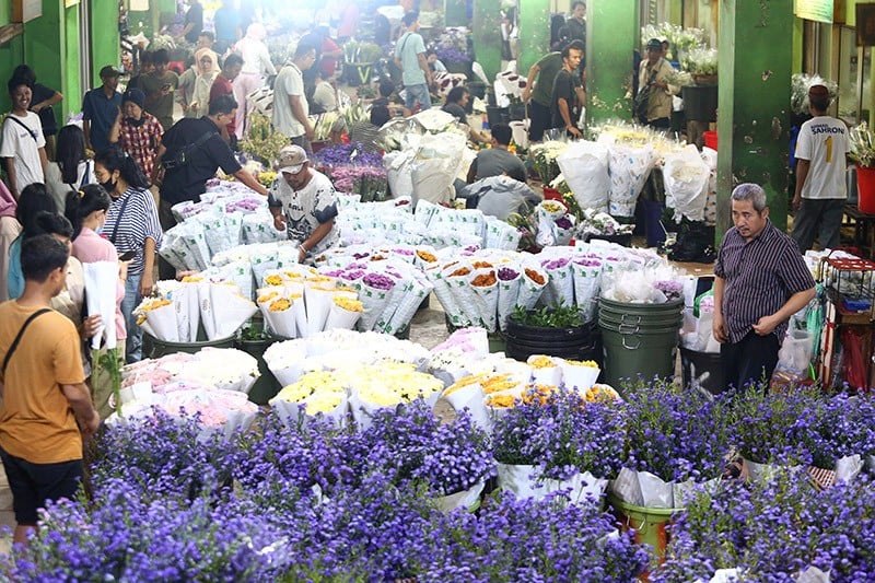 Memborong Ragam Jenis Bunga untuk Hiasan Rumah Jelang Idulfitri - Bagian 1