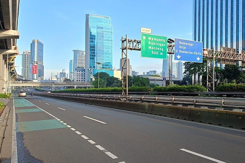 Lalu Lintas Jakarta Lengang saat Libur Idul Fitri 1445 H - Bagian 2