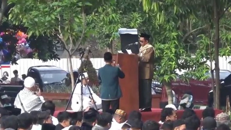 Mahfud MD Berharap Idul Fitri 1445 Hijriah Indonesia Bisa Bangun Peradaban Lebih Baik