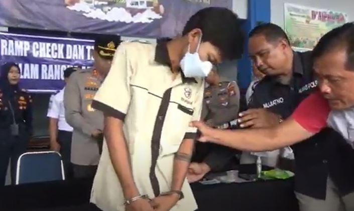 Positif Konsumsi Sabu, Sopir Bus Blitar-Lampung Ditangkap di Tulungagung