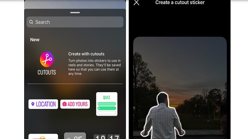 Cara Gunakan Cutout Instagram, Fitur untuk Bikin Stiker dari Objek di Foto Cara Gunakan Cutout Instagram, Fitur untuk Bikin Stiker dari Objek di Foto