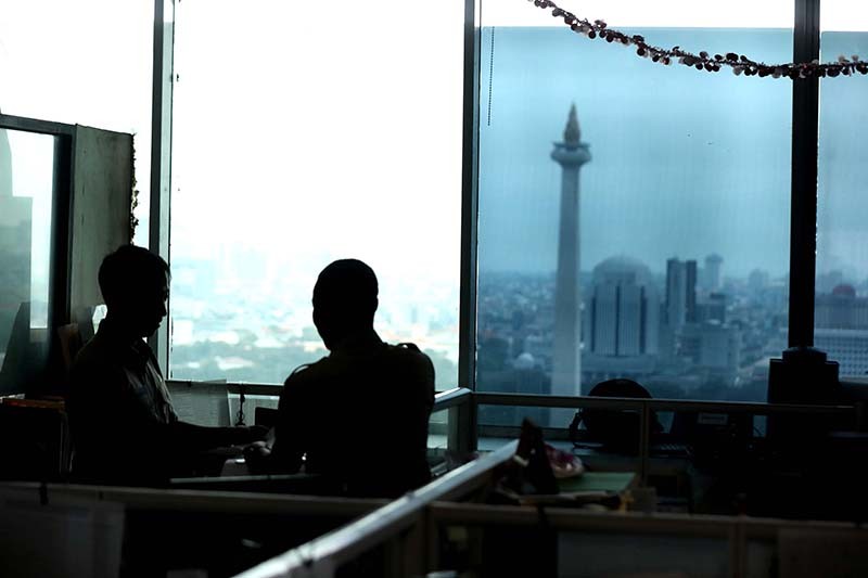 Ekspresi ASN DKI Jakarta Tidak Ada WFH pada Hari Pertama Kerja usai Libur Lebaran - Bagian 4