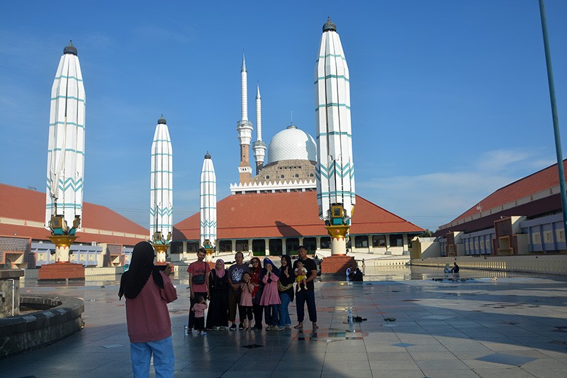 Wisata Religi ke Masjid Agung Jawa Tengah saat Libur Lebaran - Bagian 4