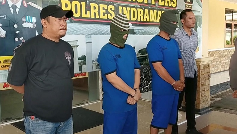 Perusakan Kaca Kafe di Indramayu, 2 Warga Sindang Ditangkap Polisi