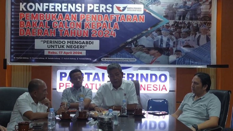 Buka Pendaftaran Calon Kepala Daerah, Perindo: Kami Punya 23 Kursi DPRD di Sulteng