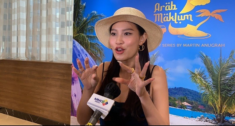 Dhawiya Zaida Akui Tak Kesulitan Beradaptasi Dengan Cast Baru Arab Maklum 2