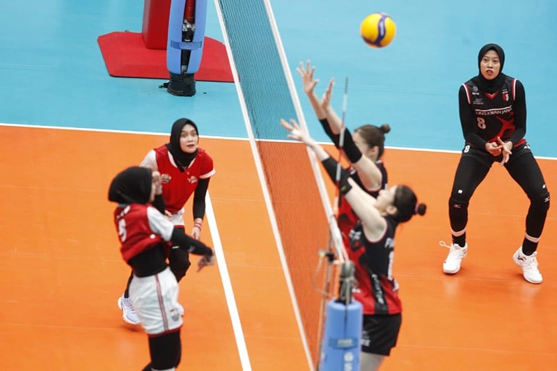 Aksi Megawati bersama Red Sparks Melawan Indonesia All Stars jadi Pusat Perhatian - Bagian 3