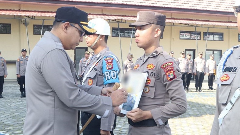 Bripka N Dipecat dari Anggota Polres Lampung Selatan, Terlibat Jual Narkoba