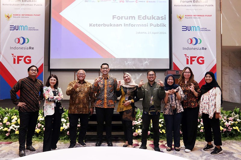 Bersama 5 BUMN, ASABRI Dukung Keterbukaan Informasi Publik - Bagian 1