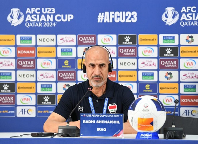 Pelatih Irak Ketar-ketir dengan Kekuatan Timnas Indonesia U-23 jelang Perebutan Peringkat 3 Pelatih Irak Ketar-ketir dengan Kekuatan Timnas Indonesia U-23 jelang Perebutan Peringkat 3