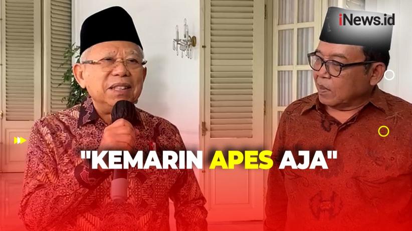 Tanggapi Kekalahan Timnas Indonesia U-23, Wapres Ma'ruf: Kemarin Apes Aja Tanggapi Kekalahan Timnas Indonesia U-23, Wapres Ma'ruf: Kemarin Apes Aja
