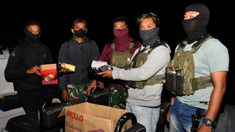 Kopaska Gagalkan Penyelundupan Narkoba di Perairan Sebatik, Sempat Diwarnai Kejar-kejaran