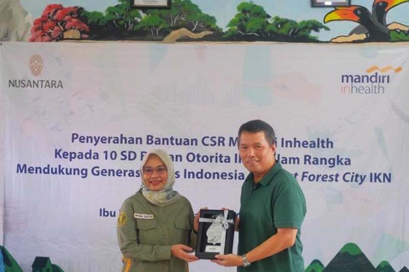 Penyerahan Bantuan CSR kepada 10 SD Binaan Otorita IKN - Bagian 1