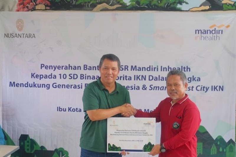 Penyerahan Bantuan CSR kepada 10 SD Binaan Otorita IKN - Bagian 2