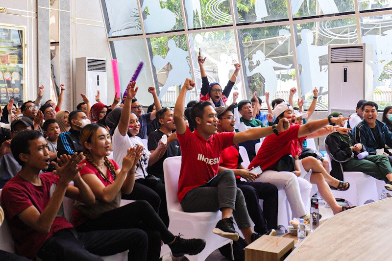 Keseruan Nobar Final Piala Uber 2024 - Bagian 2