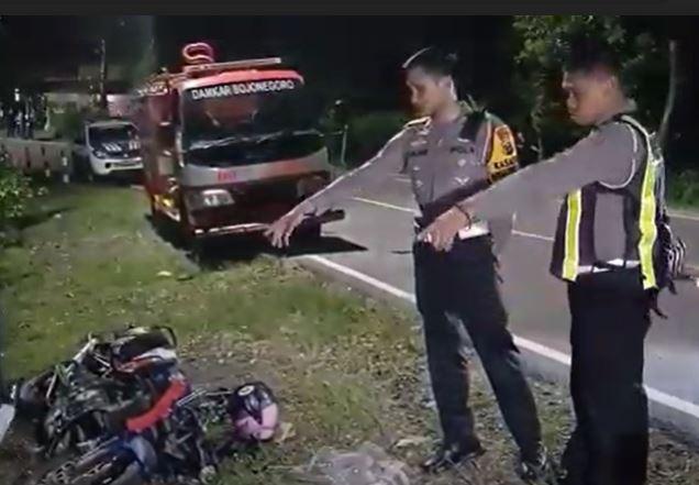 Kecelakaan Truk Tangki Elpiji Tabrak Motor di Bojonegoro, 3 Orang Sekeluarga Tewas