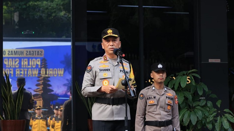 Satgas Humas Polri Gelar Operasi Puri Agung, Siap Kawal World Water Forum ke-10 di Bali