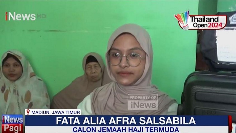 Cerita Fata Alia, Jemaah Haji Termuda Asal Madiun Berangkat Haji Bersama Orang Tua