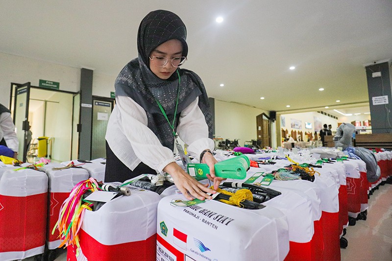 388 Jemaah Calon Haji Kloter 7 dari Banten Berangkat ke Mekkah Besok - Bagian 5