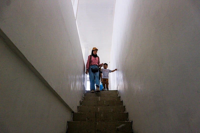 Asyik, JPO Jalan Asia Afrika Bandung Kembali Dibuka - Bagian 5