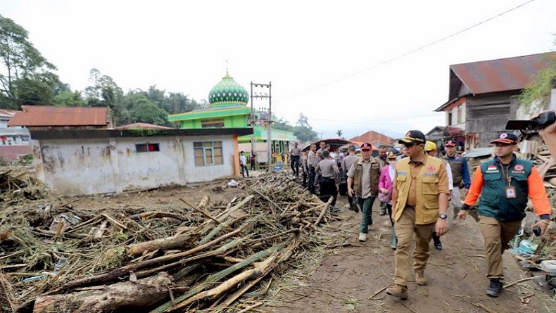Update Jumlah Korban Banjir-Longsor di Sumbar, BNPB: 58 Orang Meninggal 35 Hilang