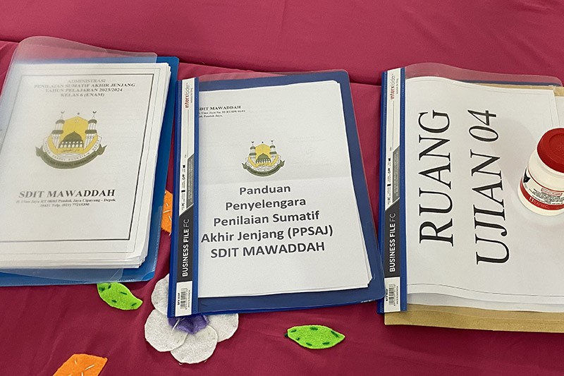 Semangat Murid SDIT Mawaddah Hadapi Ujian Penilaian Sumatif Akhir Jenjang - Bagian 5