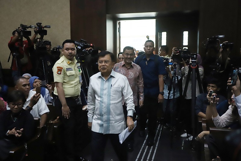 JK Jadi Saksi Kasus Dugaan Korupsi Terdakwa Karen Agustiawan - Bagian 2