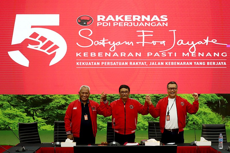 Persiapan Rakernas V PDI Perjuangan - Bagian 1